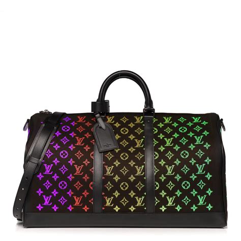 louis vuitton keepall light up|louis vuitton keepall bandouliere monogram.